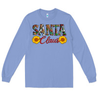 Colony Blue santa claus Long Sleeve Tee - AdoDesignShop