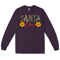 Plum santa claus Long Sleeve Tee - AdoDesignShop