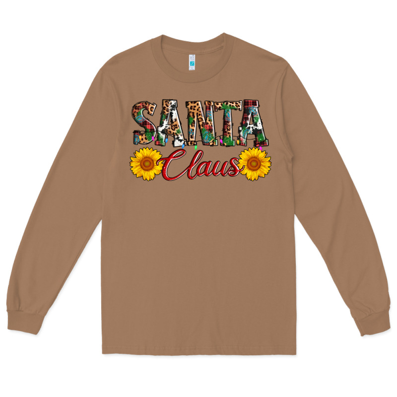 Santa Claus Long Sleeve Tee by AdoDesignShop | Teevron