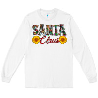 White santa claus Long Sleeve Tee - AdoDesignShop