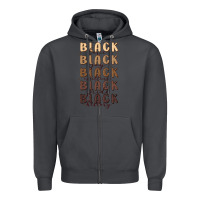 Smoke black history Zipper Hoodie - MaliasSmallBusiness