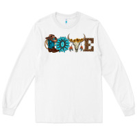 White western love Long Sleeve Tee - AdoDesignShop