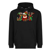 Black joy christmas deer Heavyweight Hoodie - MaliasSmallBusiness
