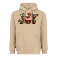 Mushroom joy christmas deer Heavyweight Hoodie - MaliasSmallBusiness