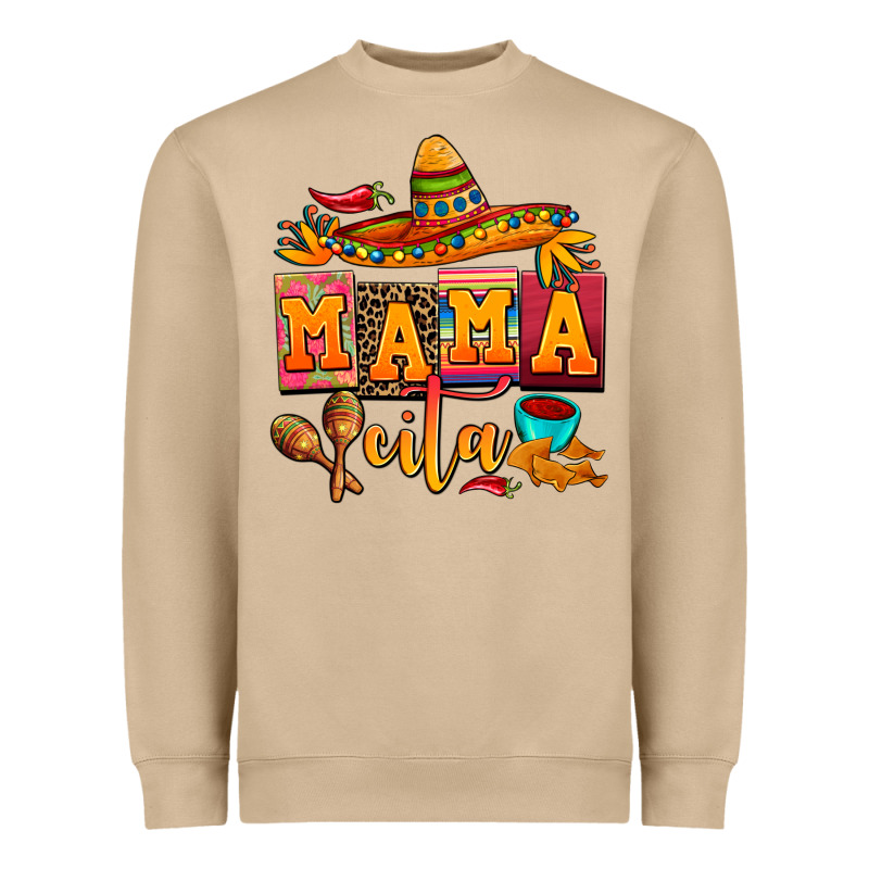 Mama Cita Cinco De Mayo Heavyweight Sweatshirt by AdoDesignShop | Teevron