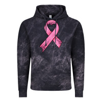 Cloud Black pink ribbon Vintage Hoodie - HRA Design Shop