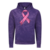 Cloud Purple pink ribbon Vintage Hoodie - HRA Design Shop