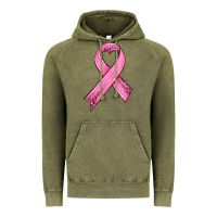 Pink Ribbon Vintage Hoodie | Teevron
