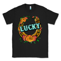 Black horseshoe lucky Classic Tee - JahusDesignShop
