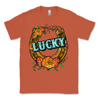 Copper horseshoe lucky Classic Tee - JahusDesignShop