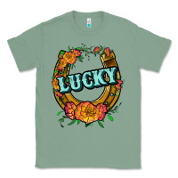 Sage horseshoe lucky Classic Tee - JahusDesignShop