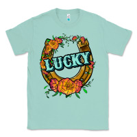 Seafoam horseshoe lucky Classic Tee - JahusDesignShop