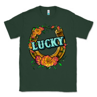 Sports Green horseshoe lucky Classic Tee - JahusDesignShop