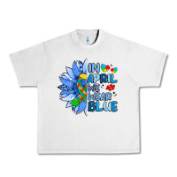 Lunar Rock in april we wear blue sunflower Urban Heavy Tee - Artiststas