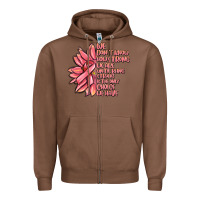 Chestnut pink sunflower and cancer ribbon breast cancer Zipper Hoodie - MaliasSmallBusiness