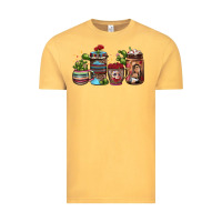 Vintage Mustard mexican coffee Vintage Tee - JahusDesignShop