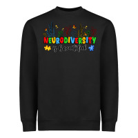 Black neurodiversity is beautiful Heavyweight Sweatshirt - JahusDesignShop