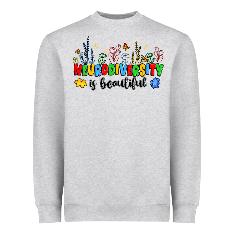 Neurodiversity Is Beautiful Heavyweight Sweatshirt by JahusDesignShop | Teevron