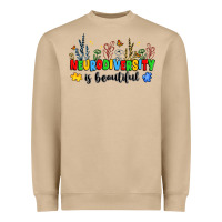 Mushroom neurodiversity is beautiful Heavyweight Sweatshirt - JahusDesignShop