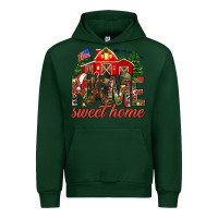 Forest Green Army Christmas Home Sweet Home Urban Hoodie - HowdyJamesFarm