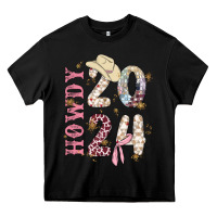 Black howdy 2024 Heavy Core Tee - MaliasSmallBusiness