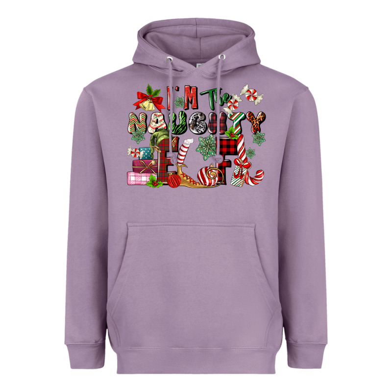 Im The Naughty Elf Heavyweight Hoodie by MaliasSmallBusiness | Teevron