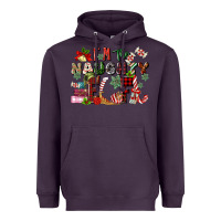 Plum im the naughty elf Heavyweight Hoodie - MaliasSmallBusiness