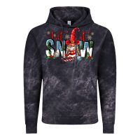 Cloud Black let it snow Vintage Hoodie - FaDigitalArtStudio