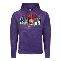 Cloud Purple let it snow Vintage Hoodie - FaDigitalArtStudio