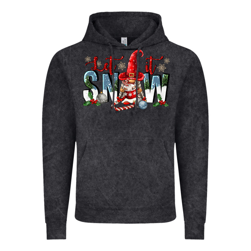 Let It Snow Vintage Hoodie by FaDigitalArtStudio | Teevron