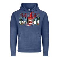 Vintage Denim let it snow Vintage Hoodie - FaDigitalArtStudio