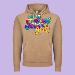 Just A Small Town Girl Vintage Hoodie Designed By Jahusdesignshop
