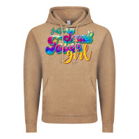 Vintage Coffee just a small town girl Vintage Hoodie - JahusDesignShop