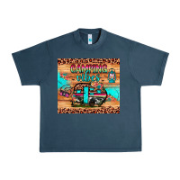 Midnight Navy camping vibes Urban Heavy Tee - JahusDesignShop