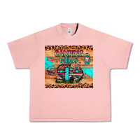 Salmon camping vibes Urban Heavy Tee - JahusDesignShop