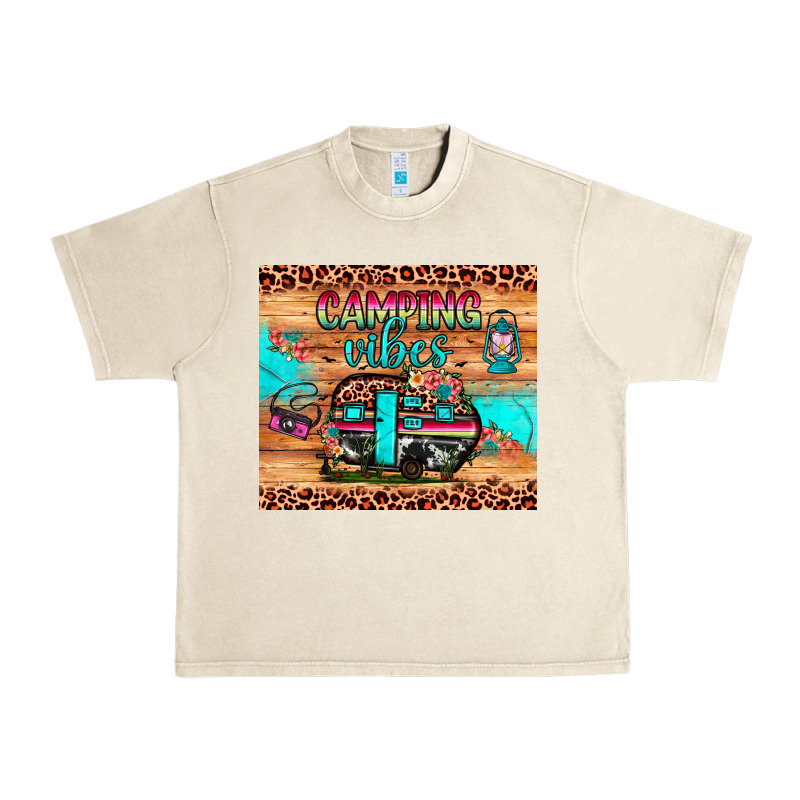 Camping Vibes Urban Heavy Tee by JahusDesignShop | Teevron