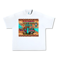 White camping vibes Urban Heavy Tee - JahusDesignShop