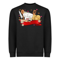 Black personalized chef tools kopyası Heavyweight Sweatshirt - JahusDesignShop