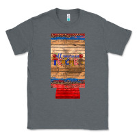 Charcoal Heather all american teacher 12 oz slim can cooler Classic Tee - Artiststas