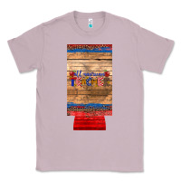 Lilac all american teacher 12 oz slim can cooler Classic Tee - Artiststas