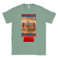 Sage all american teacher 12 oz slim can cooler Classic Tee - Artiststas