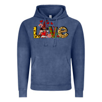 Vintage Denim love gnomes Vintage Hoodie - FaDigitalArtStudio