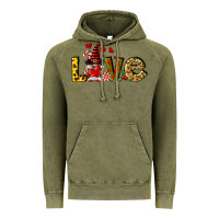 Vintage Olive love gnomes Vintage Hoodie - FaDigitalArtStudio