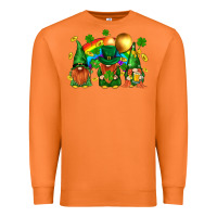 Carrot st. patricks  gnomies with rainbow Premium Sweatshirt - BundleAndBundleShop