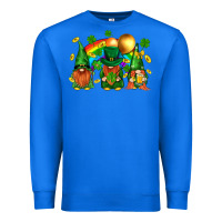 True Royal st. patricks  gnomies with rainbow Premium Sweatshirt - BundleAndBundleShop