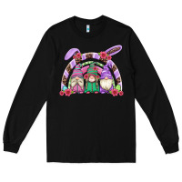 Black easter gnomes rainbow Long Sleeve Tee - Artiststas