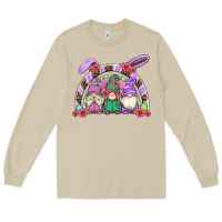Mushroom easter gnomes rainbow Long Sleeve Tee - Artiststas