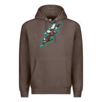 Coffee Horseshoe Lightning Premium Hoodie - Bettercallsaul