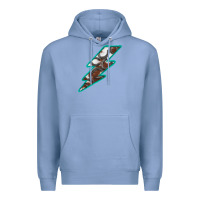 Colony Blue Horseshoe Lightning Premium Hoodie - Bettercallsaul