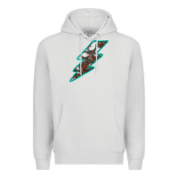Dove Grey Horseshoe Lightning Premium Hoodie - Bettercallsaul